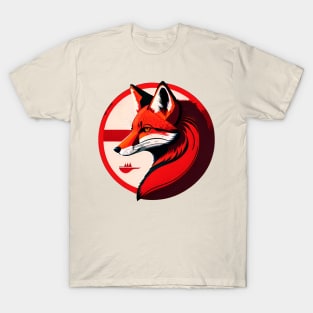 Retro Red Fox T-Shirt